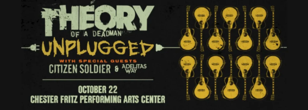 Theory of a Deadman at Chester Fritz Auditorium