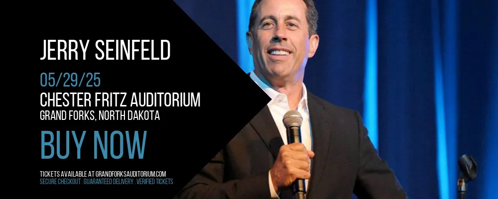 Jerry Seinfeld at Chester Fritz Auditorium